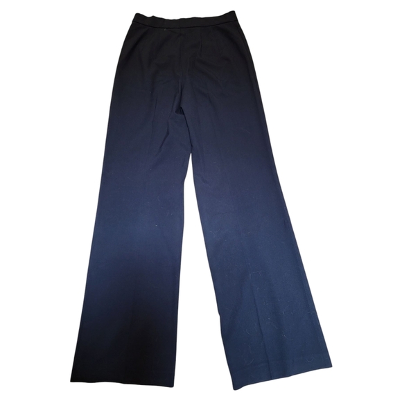 Talbots Women's Blue Wide Leg Pants with Flowing Silhouette - Size 2 - Picture 2 of 4